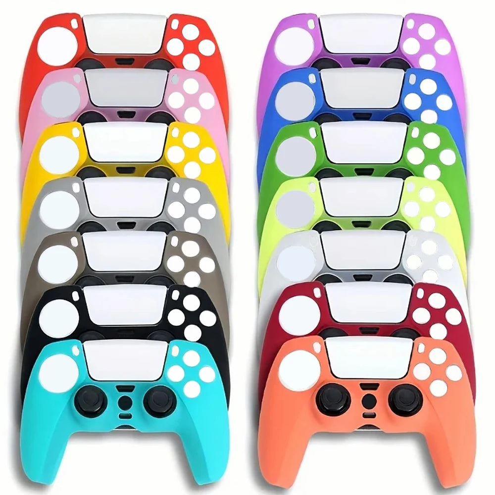 Pack Capa Protetora Antiderrapante + Grips de Analógico (PS5)
