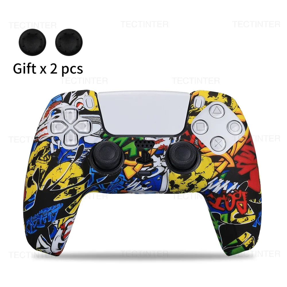 Capa de Silicone de Alta Proteção para Comando PS5